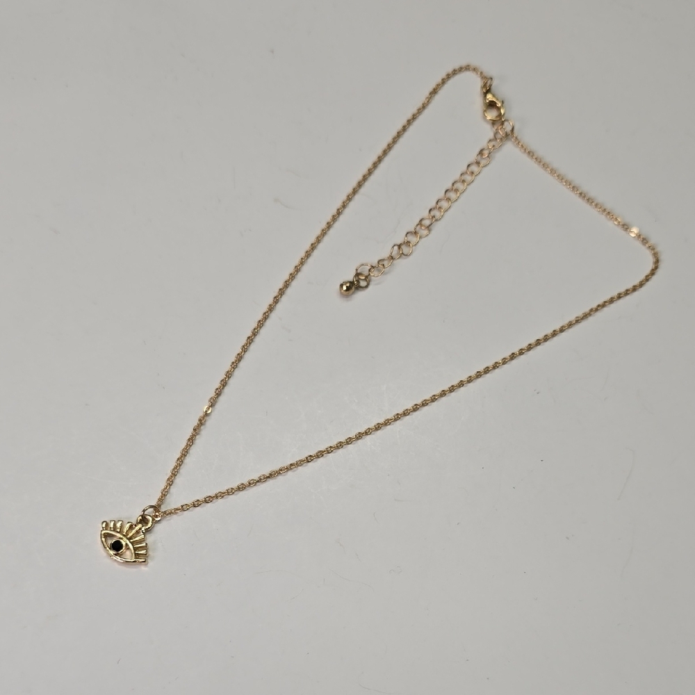 🔸️5/$25🔸️ Gold Eye Pendant Necklace